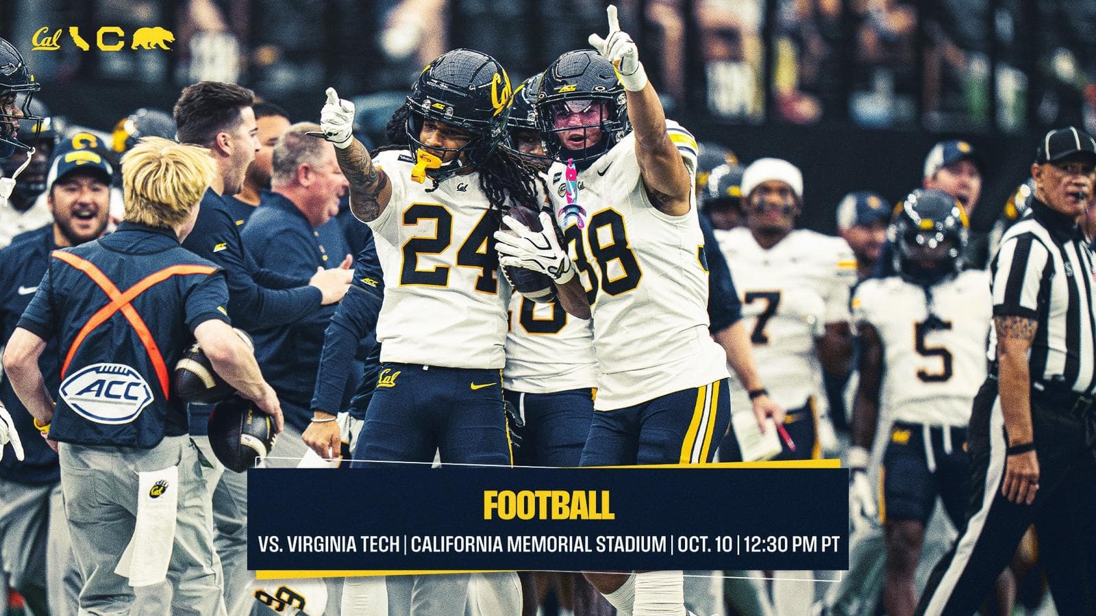 Bears To Host Hokies In Berkeley For First Time