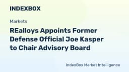 REalloys Bolsters Defense Supply Chain Focus with New Advisory Board Chair - News and Statistics - IndexBox