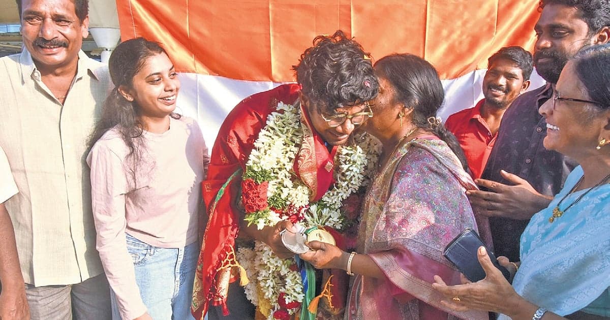 Archer Dhiraj returns to Vijayawada with two Asian Games ...