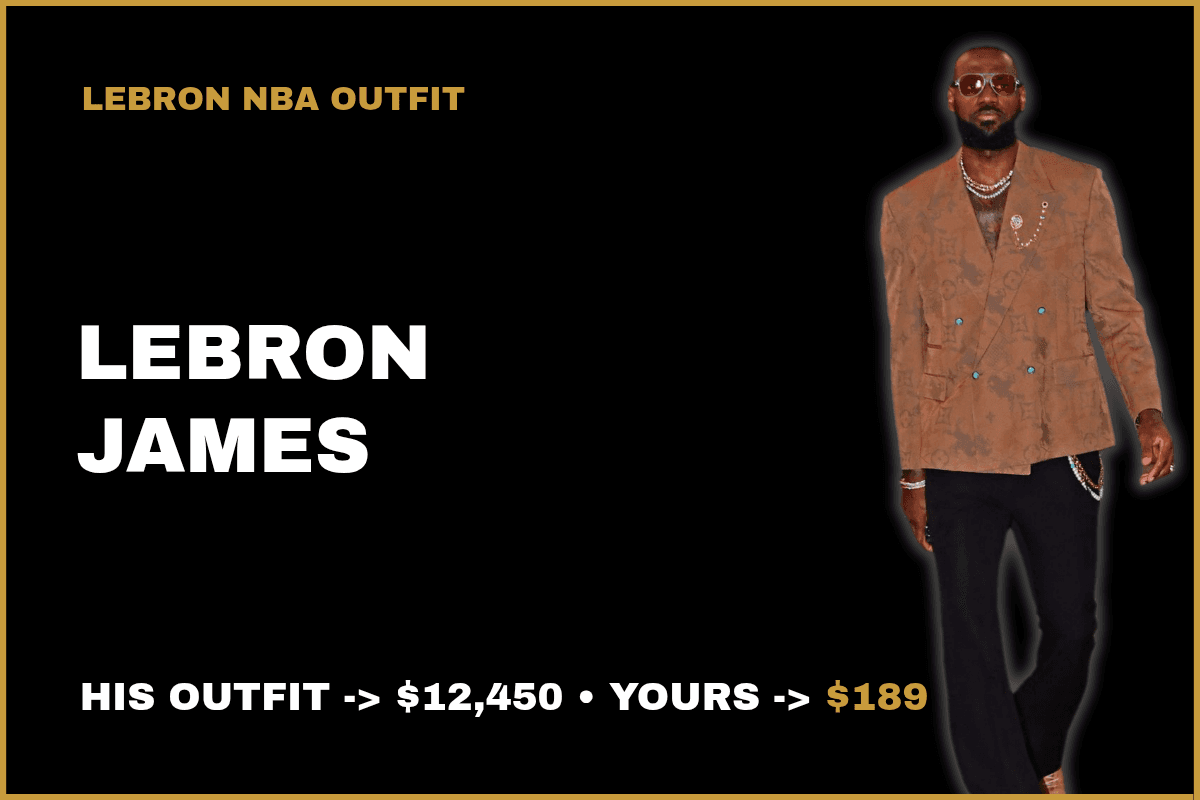 LeBron James's Lakers Opener Outfit: Get the Look