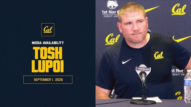Cal Football 2026 UCLA Game Week Press Conference