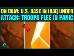 U.S Troops Flee On Cam After MASSIVE Attack on Military Base in Erbil; Iran Proxy’s CHILLING Revenge