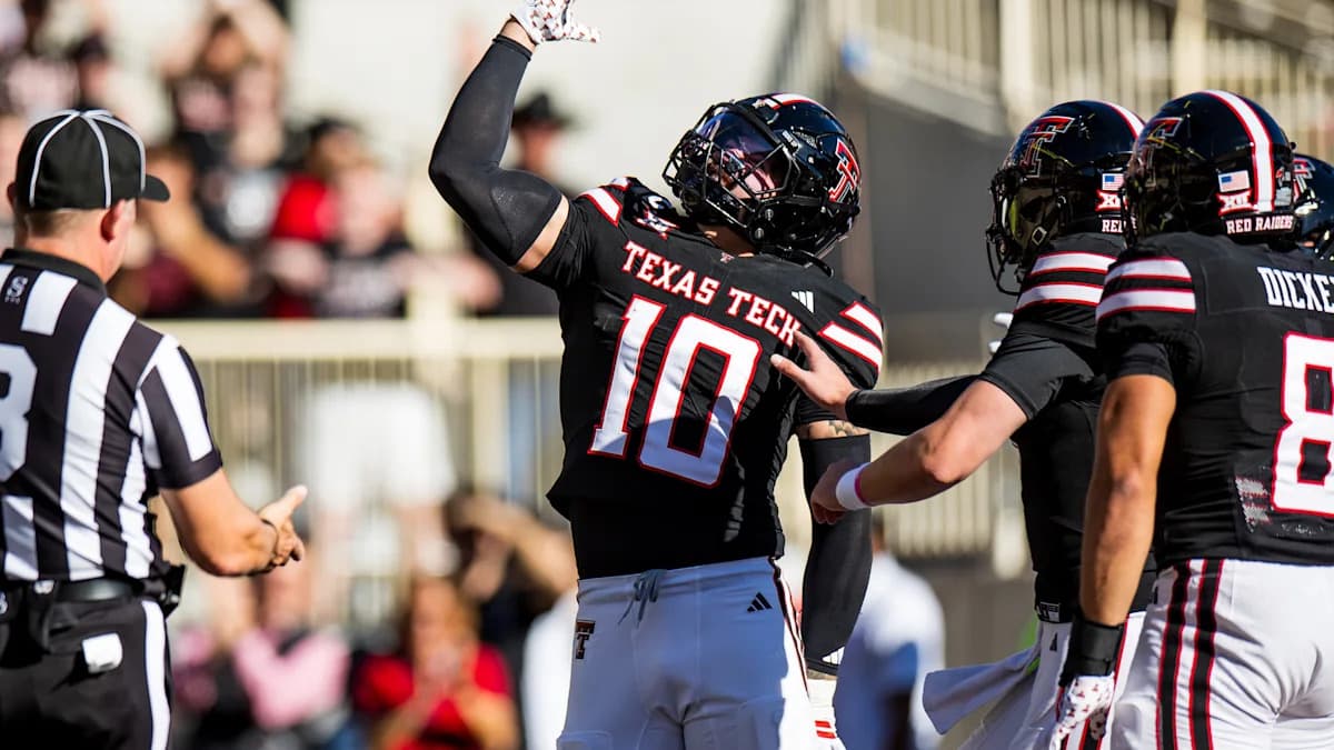UCF dominated by No. 6 Texas Tech, suffers eighth ...
