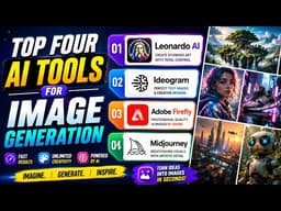 Top Four AI Tools for Image Generation