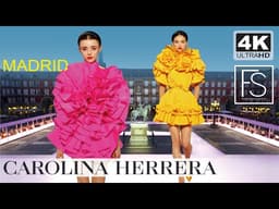 CAROLINA HERRERA Spring/Summer 2026 MADRID 4K Full Fashion Show | Blanca Padilla and Sasha Kichigina