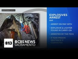 Man found with explosive at Sacramento International Airport TSA check