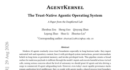 AgentKernel: The Trust-Native Agentic Operating System