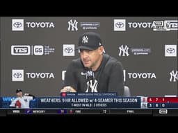 Aaron Boone on loss to Red Sox