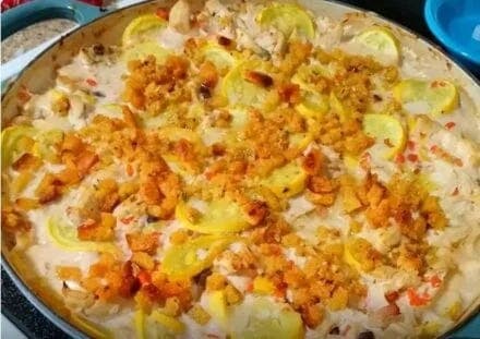 Chicken Squash Casserole Is the Cozy Family Dinner That Makes Tired Nights Softer