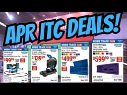 NEW April ITC DEALS! 🚨 Harbor Freight Member Savings (Now - April 30)