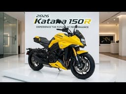 New 2026 Suzuki Katana 150R Officially Revealed – Crazy Streetfighter Beast!