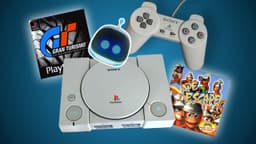LEGO PlayStation 1 (72306) in original size with Gran ...