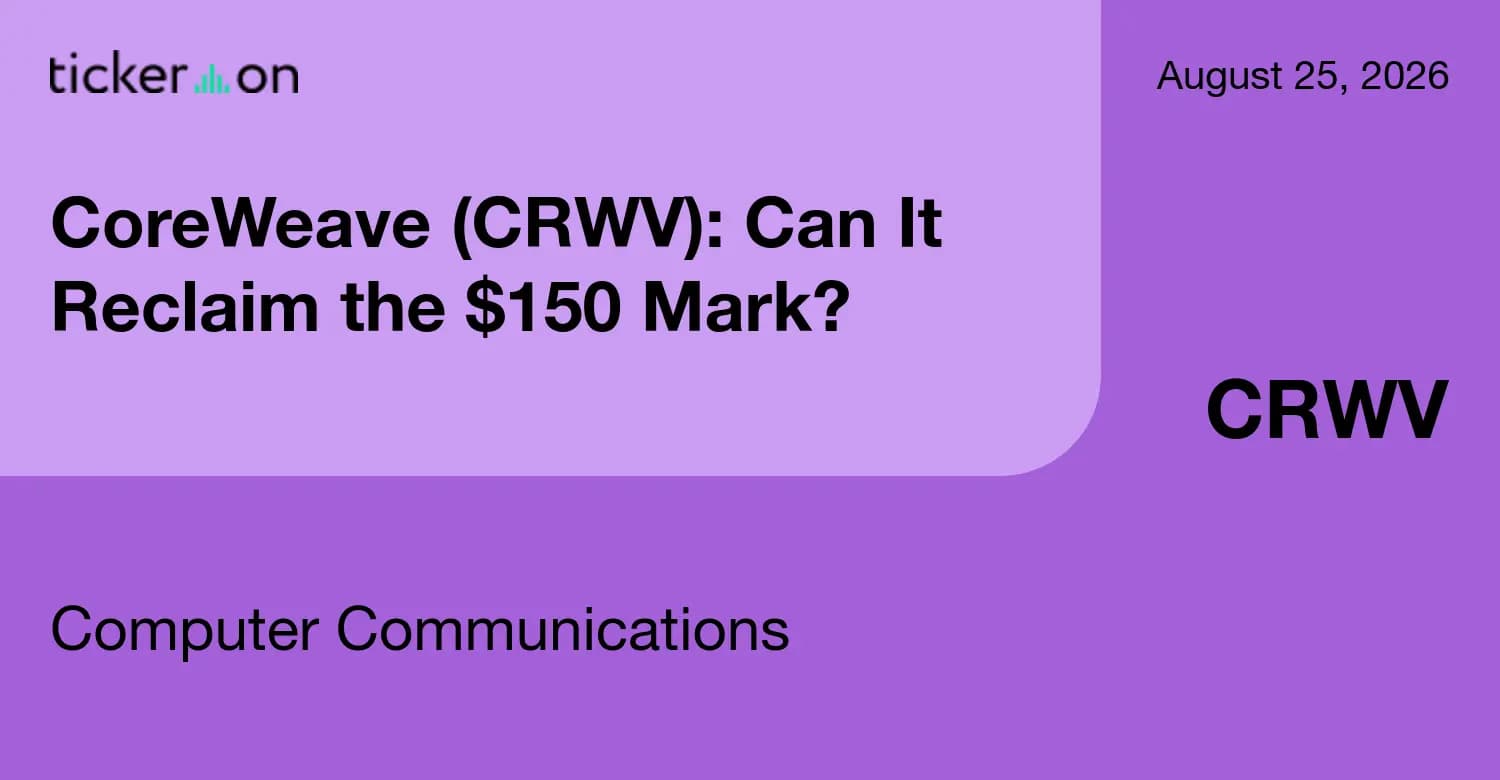 CoreWeave (CRWV): Can It Reclaim the $150 Mark?