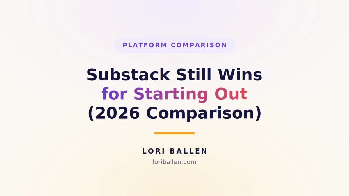 Substack Still Wins for Starting Out: 2026 Newsletter Platform ...
