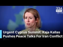 Kaja Kallas Pushes Diplomatic Solution On Iran At EU Defence Summit | DRM News | AC1F