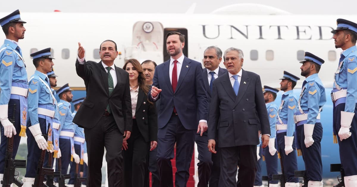 Live updates: Vance arrives for peace talks in Pakistan, warns Iran not to 'try to play us'