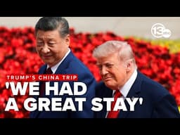 Trump touts 'fantastic' trade deals with China, progress in diplomacy between countries