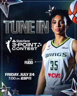 @WNBA reposted: You know who we got on Friday 💫

Tune into Azzi Fudd as she participates in the ...