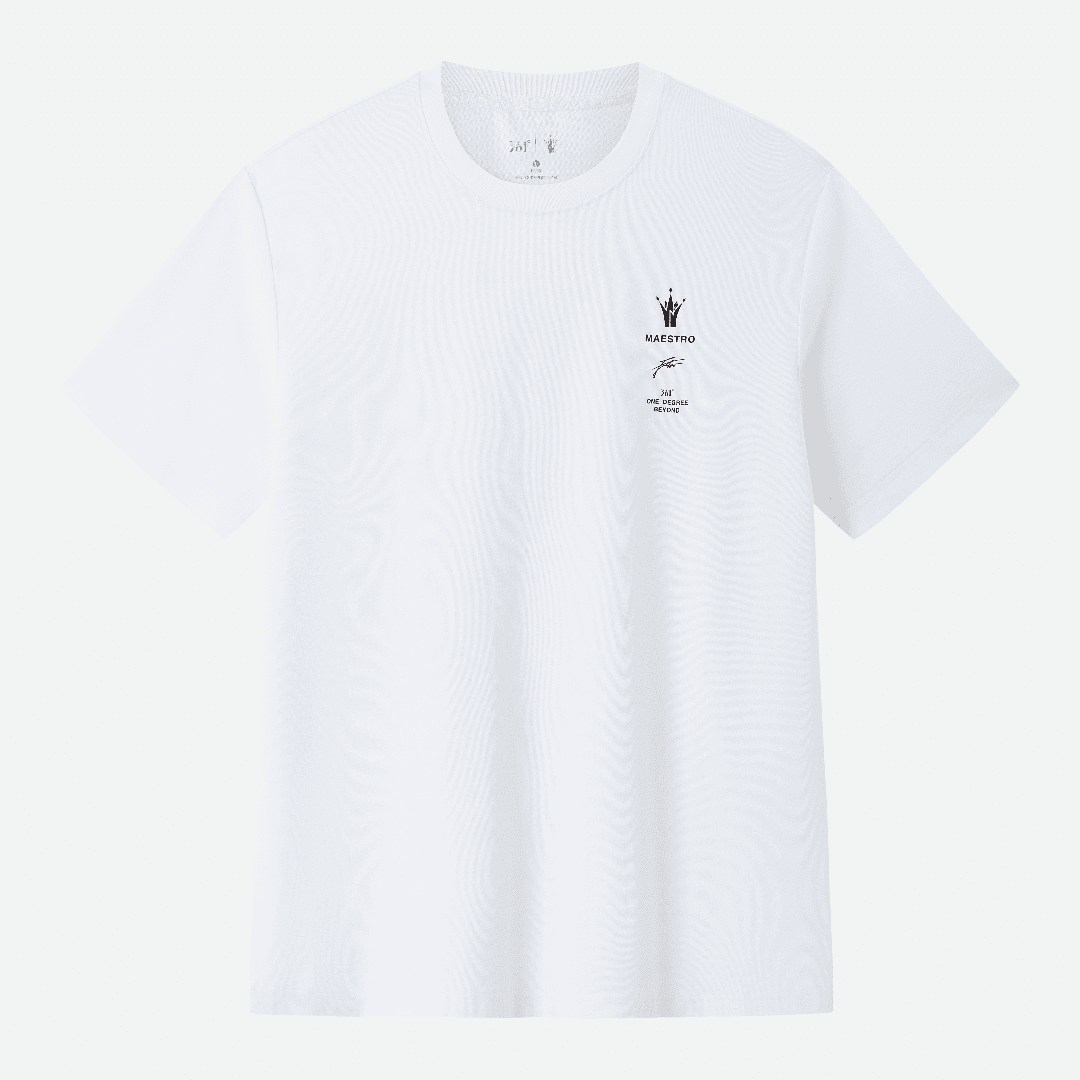 MEN'S Nikola Jokić - Logo Training Shirt: White - 361 Degrees