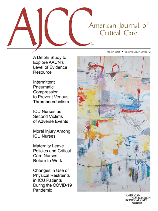Healthy Work Environments and Moral Resilience | American Journal of Critical Care (AJCC) | American Association of Critical-Care Nurses