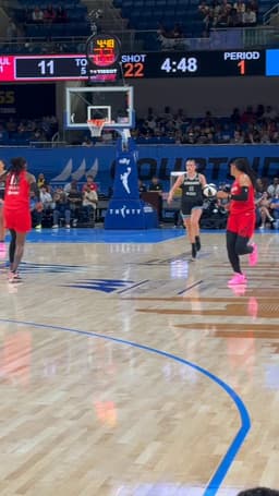 @WNBA: Kamilla Cardoso gets fed as she cuts down the paint and gets the two! 🪣

ATL-CHI | ESPN | 2026 WNBA ...