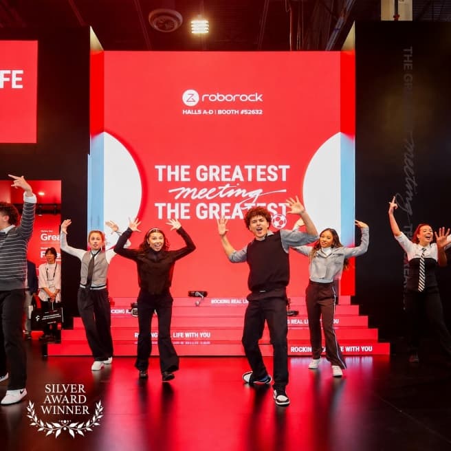 CES Booth Design Lessons from Roborock