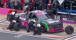 Loose tire leads to costly pit-road penalty for Chandler Smith