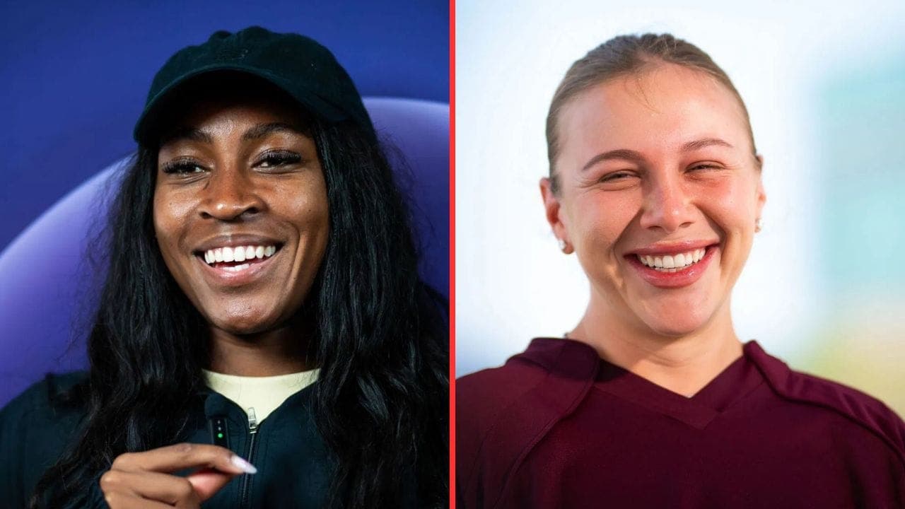 Coco Gauff & Amanda Anisimova swept up in World Cup ...