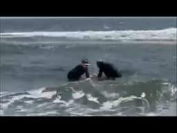 Vance is Baptized at River Jetties