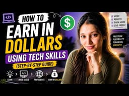 How to Earn in Dollars Using Tech Skills (Step-by-Step Guide)