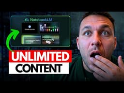 Google Just Turned NotebookLM Into a $1,000/Month Content Team 💀 (Most People Missed This)