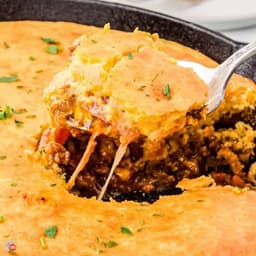 Cornbread Cowboy Casserole