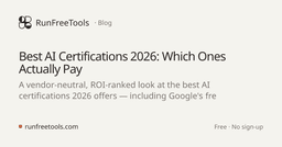 Best AI Certifications 2026: Which Ones Actually Pay