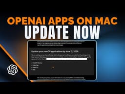 OpenAI Apps On macOS: Update Now