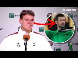 Mensik Reveals How Djokovic Helped Him Reach First Grand Slam Semi-Final! | Roland Garros