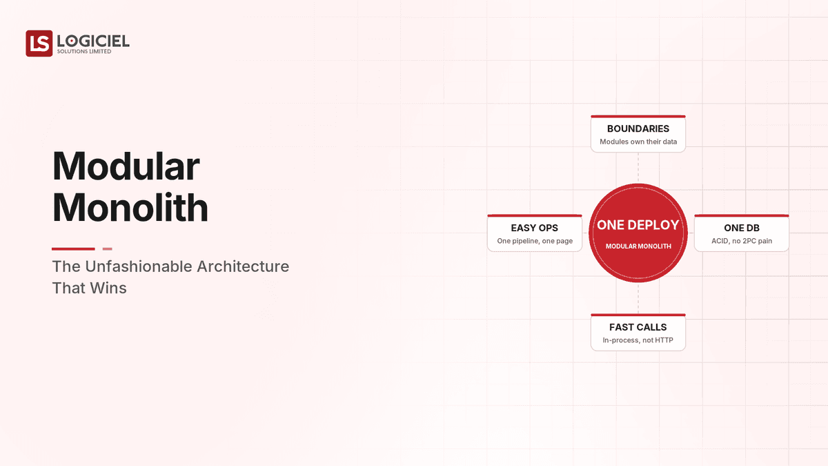Modular Monolith: The Unfashionable Architecture That Wins