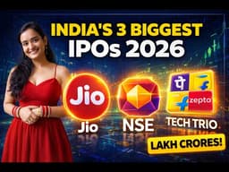 3 MEGA IPOs for 2026 Don't Miss the Next Multibagger! #upcomingipo #RelianceJio #NSEIPO #Investing