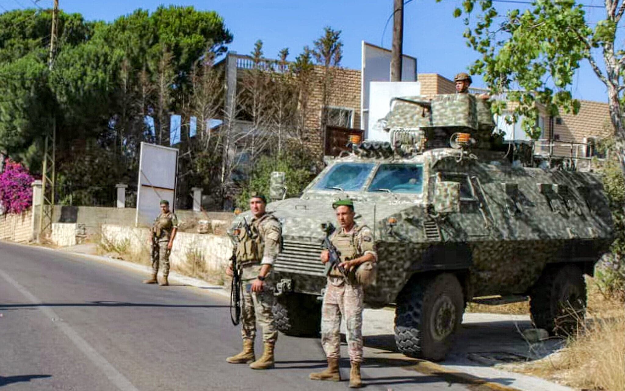 US indicates Lebanese army deploying to 'pilot zones ...