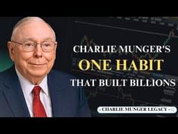 Practiced This One Habit For 99 Years And Built Billions Doing It || Charlie Munger