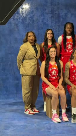 @WNBA: And we present to you, Team Coop 🤩

#WNBAAllStar2026 | @ATT https://t.co/8TnyoazC4W
