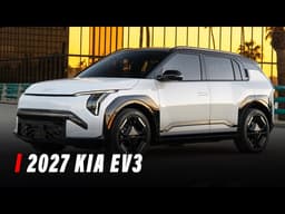 Kia EV3 Finally Hits The US For MY27 With Fake Gears And Sounds