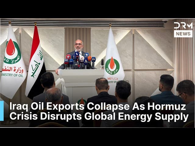 Iraq Oil Exports Rerouted & IMF Aid Sought Amid War Econ Crisis