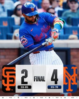 @MLB: Bo Bichette launches a late 3-run homer to give the @Mets the series win! https://t.co/L4fXfzoX4x
