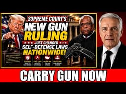 BREAKING: Supreme Court’s New Gun Ruling Just Changed Self-Defense Laws Nationwide