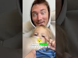 SLEEP TRAINING IS AWESOME AND YOU SHOULD DO IT ❤️ #sleeptraining #actuallysleeping #newborn #newdad