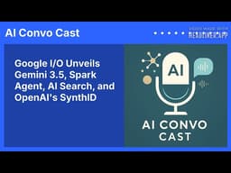 Google I/O Unveils Gemini 3.5, Spark Agent, AI Search, and OpenAI's SynthID | AI Convo Cast
