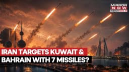 Iran Launches 7 missiles At Kuwait And Bahrain: US military ...