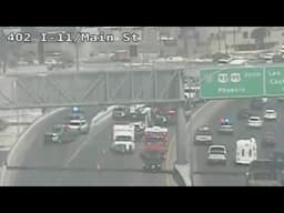 Shot reportedly fired at Nevada State Police near I-11, Las Vegas Boulevard