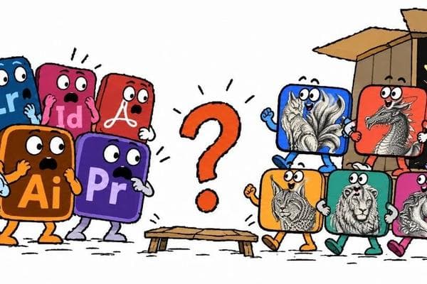 AI-Cloned Full Adobe Suite Goes Viral Overnight