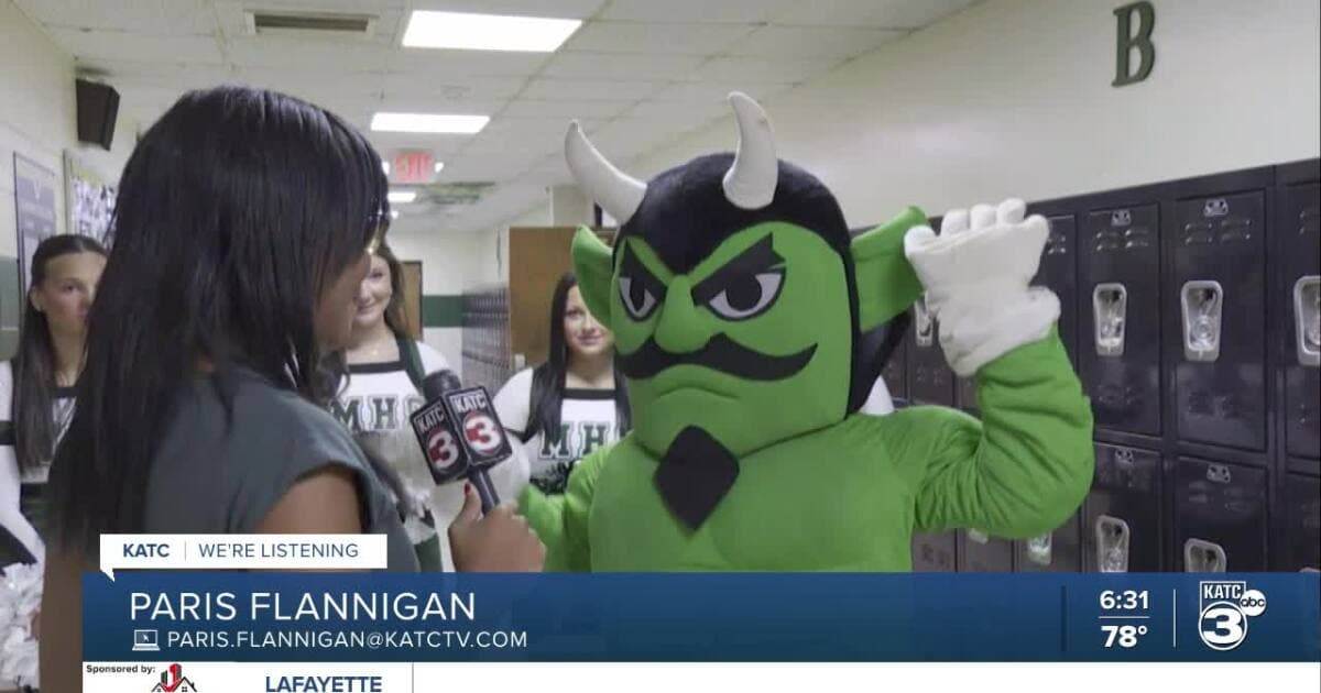Mamou High School welcomes students back